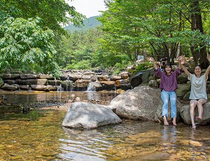 夏日踩水去，釜山療癒系溪流秘境！