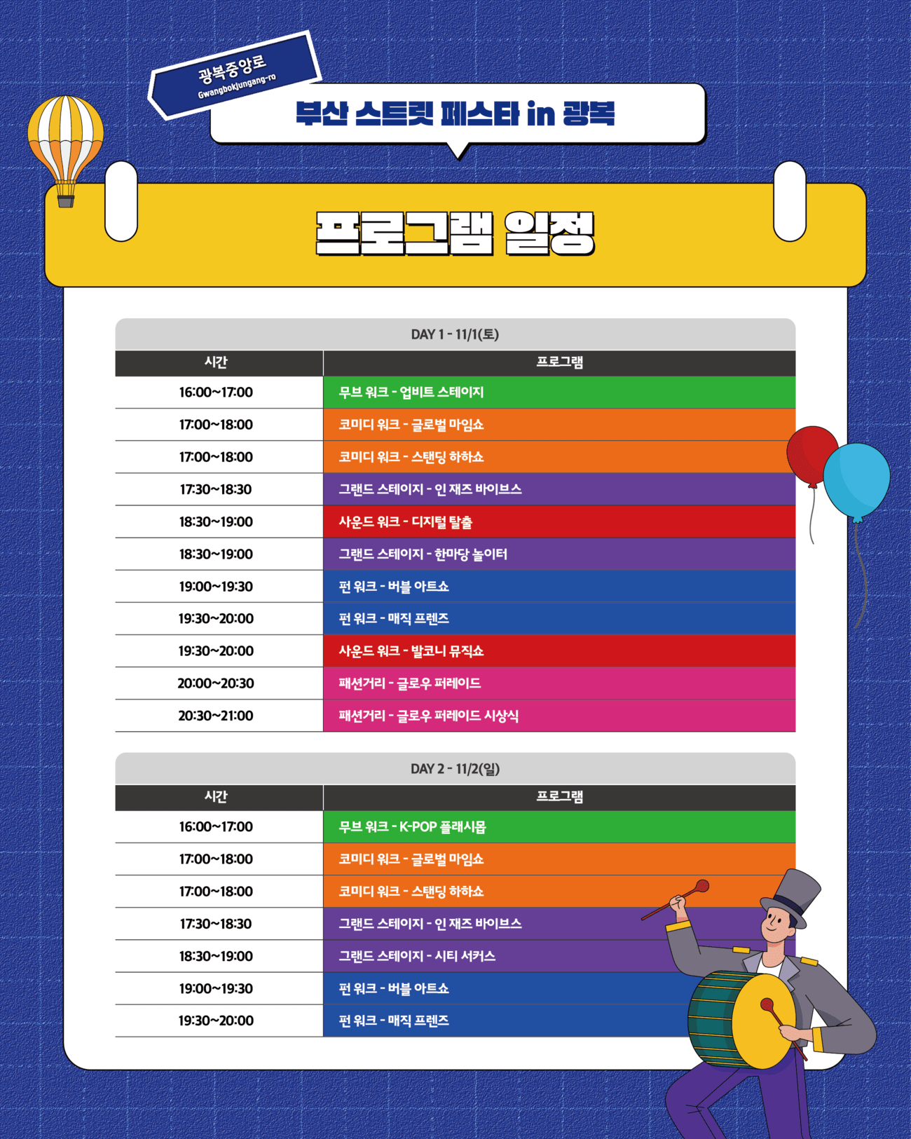 Busan Street Festa in Gwangbok光復