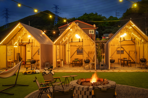 구름캠핑바베큐