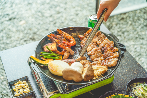 구름캠핑바베큐