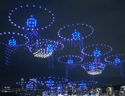 Gwangalli M Drone Light Show, one of the hottest trends in Korea