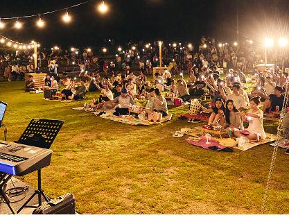 星海釜山夜間節