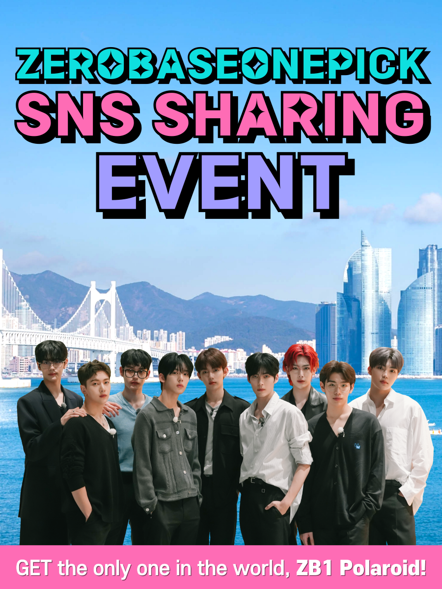 ZEROBASEONE PICK SNS Sharing Event