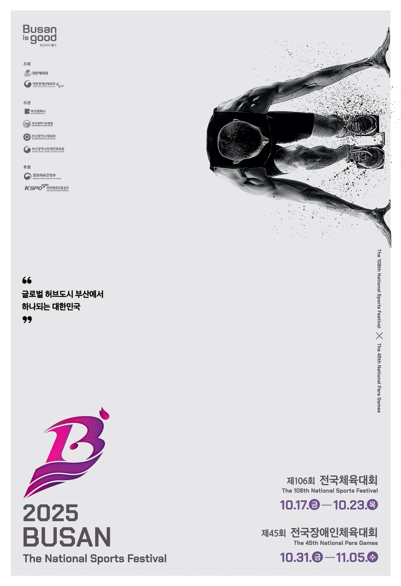 제106회 전국체육대회 / 제45회 전국장애인 체육대회