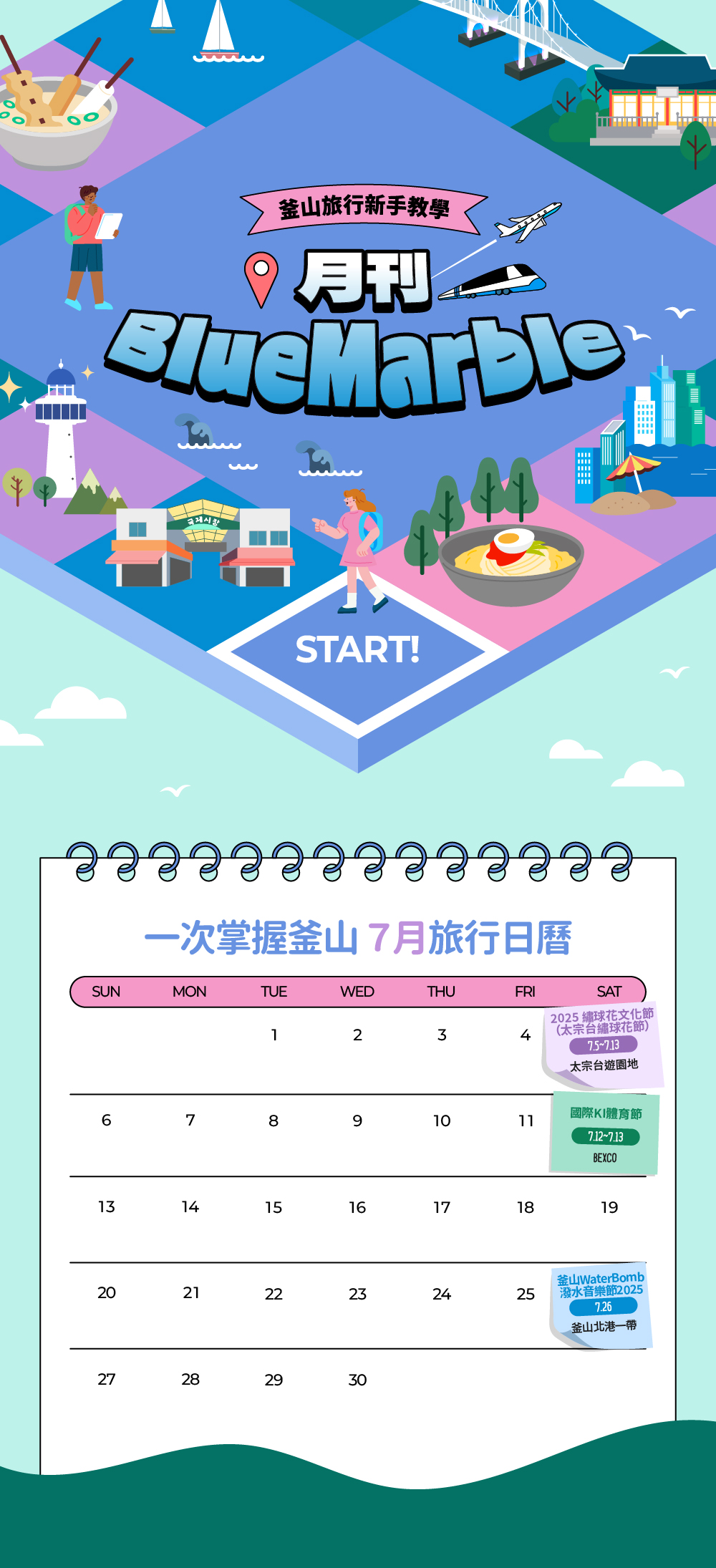 釜山旅遊攻略/月刊 Blue Marble