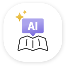 AI 여행추천서비스 아이콘