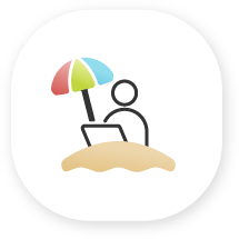 부산워케이션 아이콘